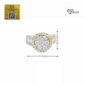 10K Gold 2.00 CTW Diamond Ladies Ring