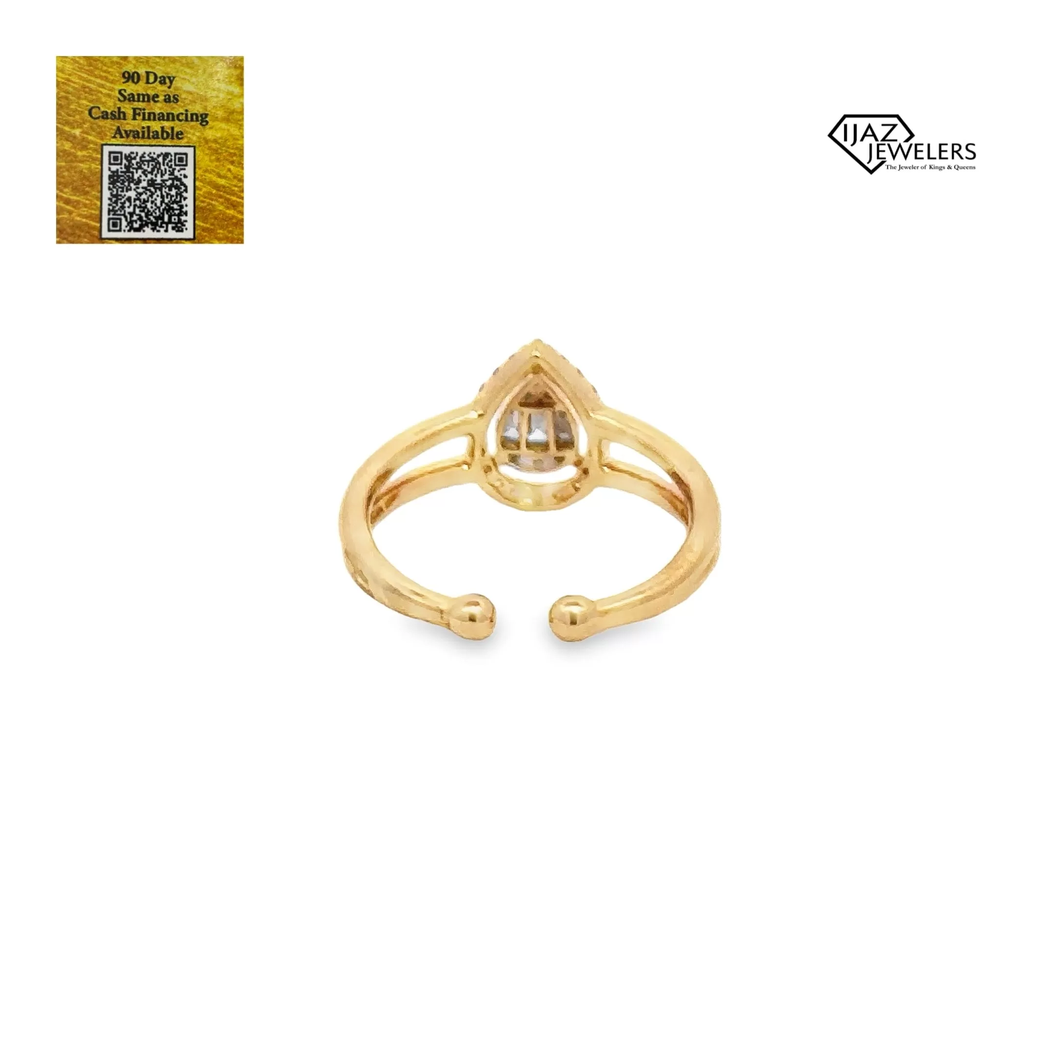 18K Gold 0.26 CTW Diamond Ladies Ring