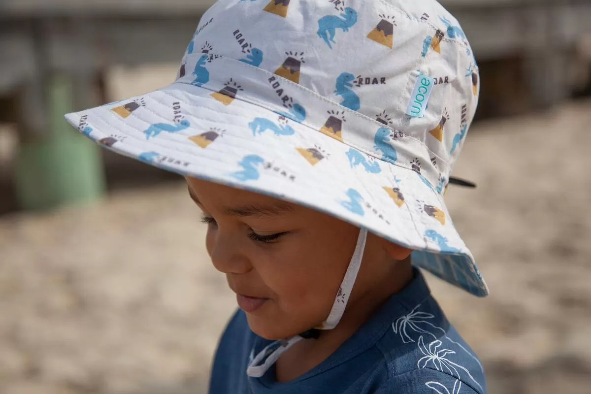 Acorn Kids Bucket Hat - Dino-Roar