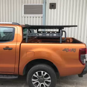 Adjustable Load Bed Cargo Frame with Flat Rack for Toyota Hilux 2016 