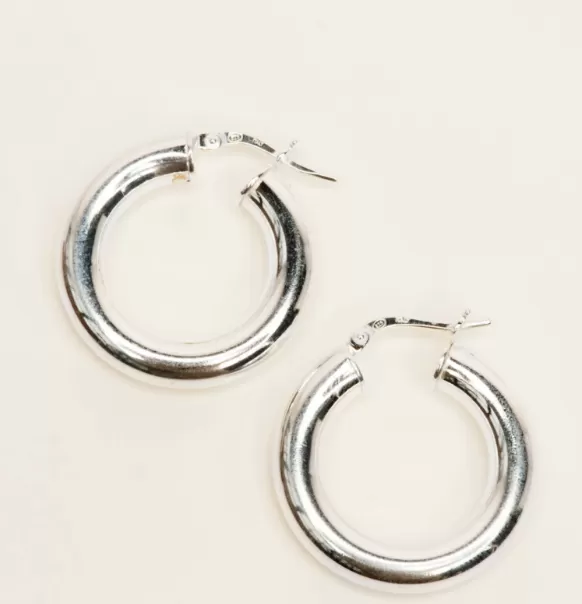 Air Hoops - Silver