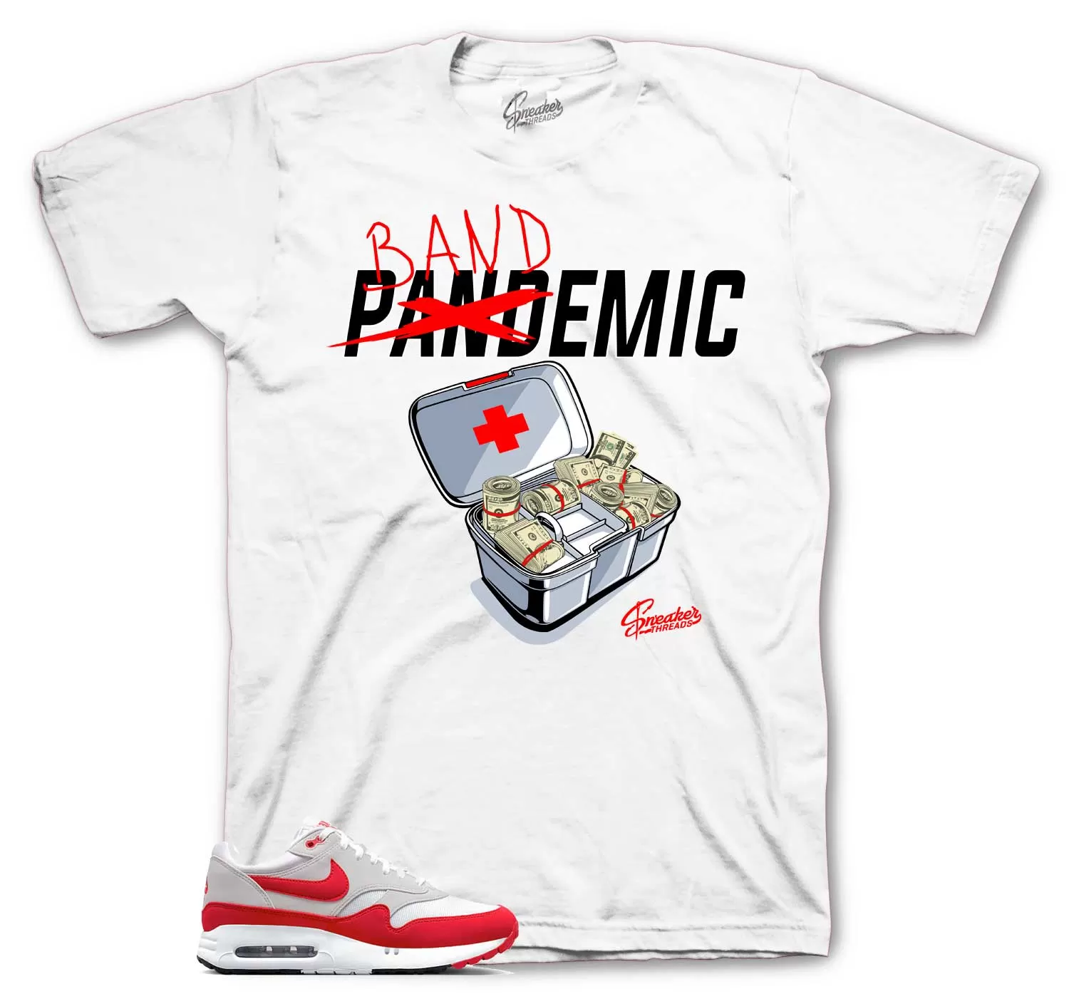 Air Max 1 Big Bubble Bandemic Shirt