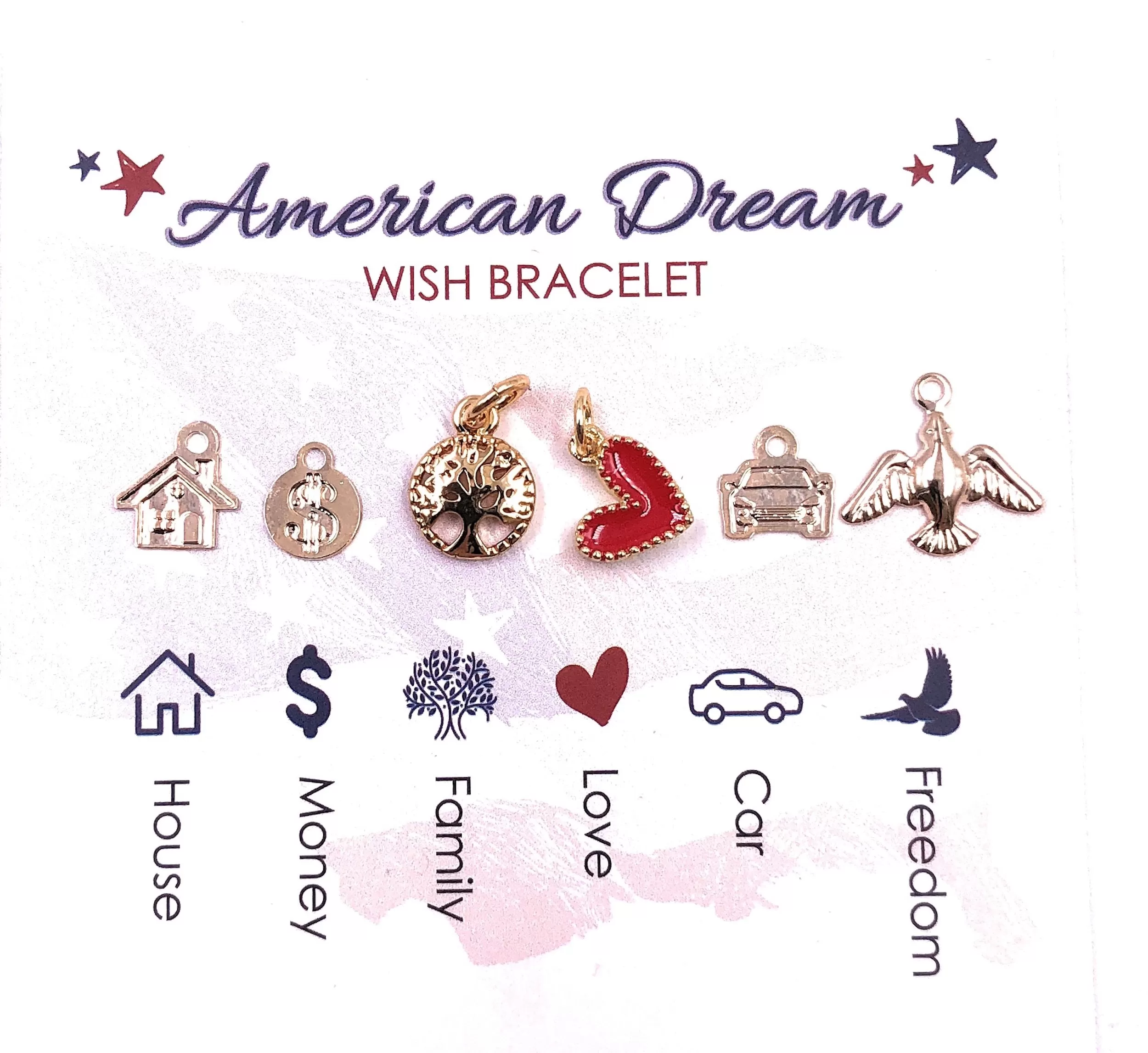 American Dream Charm Women Bracelet