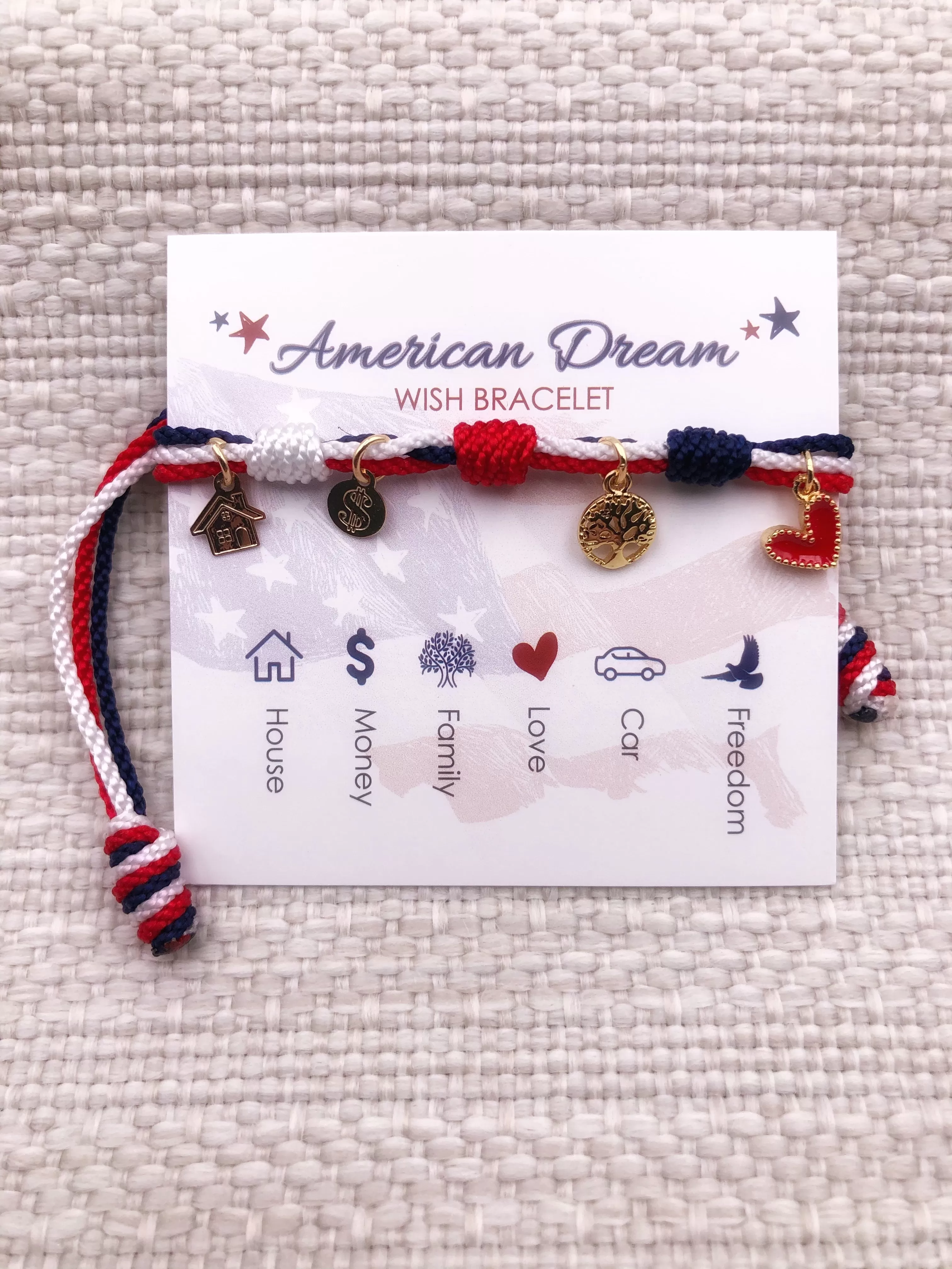 American Dream Charm Women Bracelet