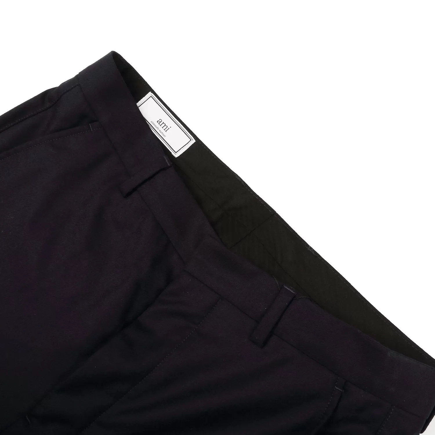 AMI - Carrot Fit Trousers - Navy