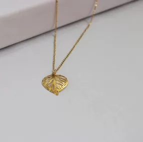 Aspen Leaf Necklace