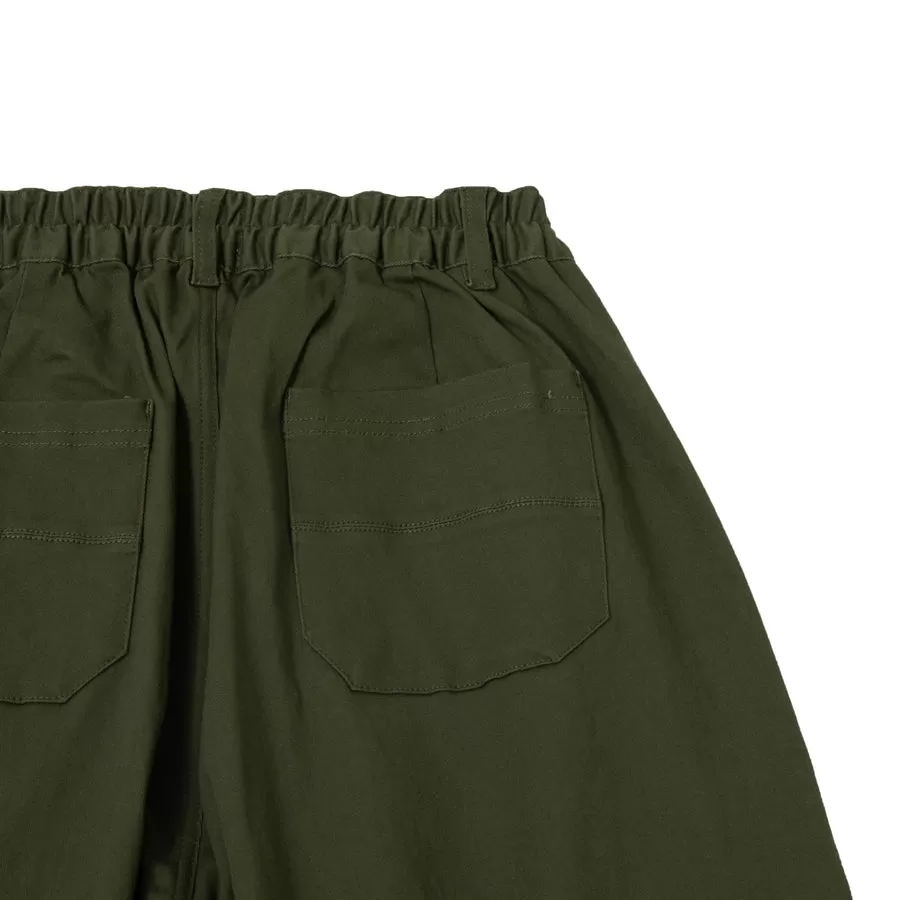 A[S]USL SIGNATURE PANTS-LIGHT OLIVE