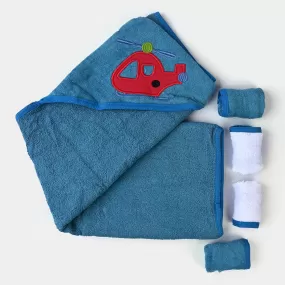 Baby Bath Towel   4PCs Face Towel