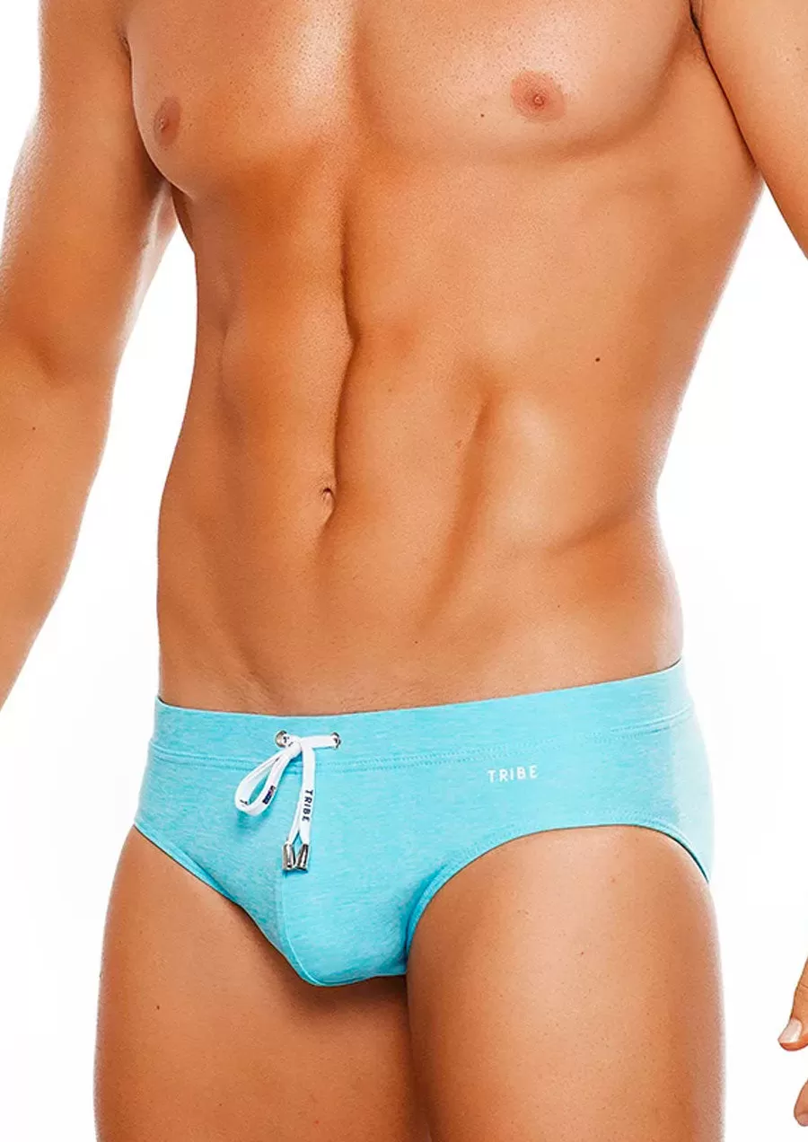 Bahamas Swim LoRise Brief (Aqua Blue)