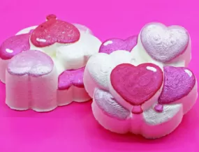 Balloon Hearts Valentines Bath Bomb