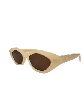 banbe Beige The Eva Sunglasses One Size