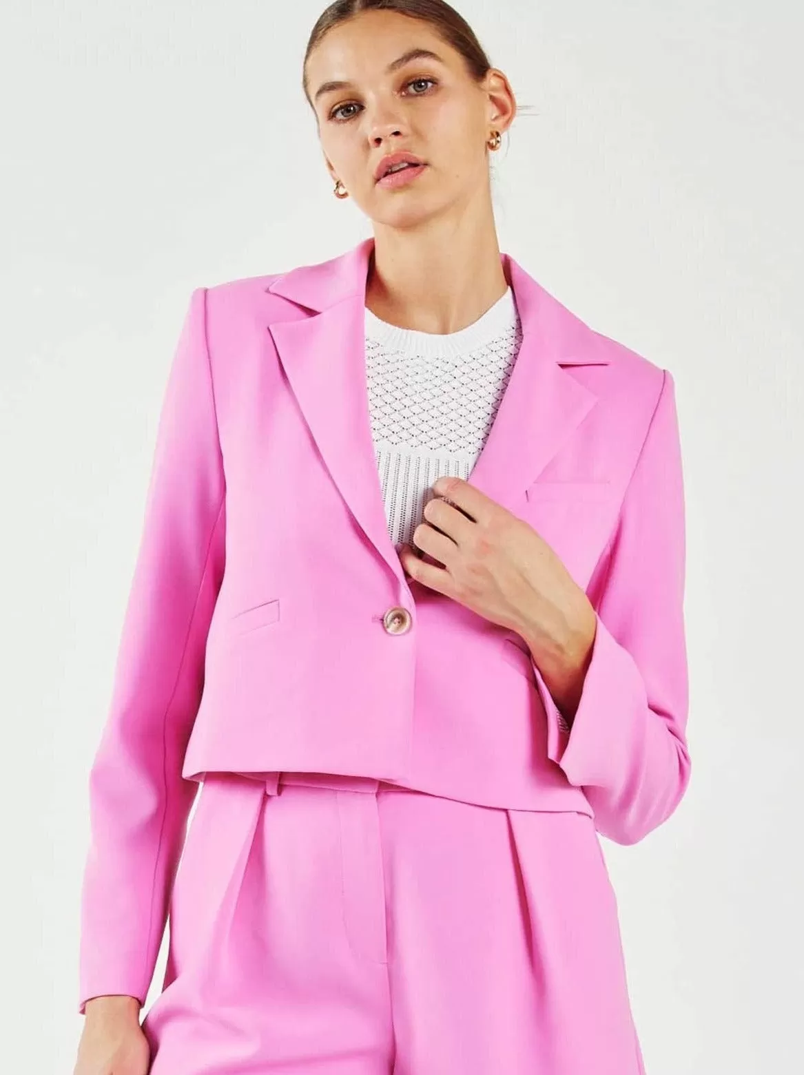 Barb Cropped Blazer