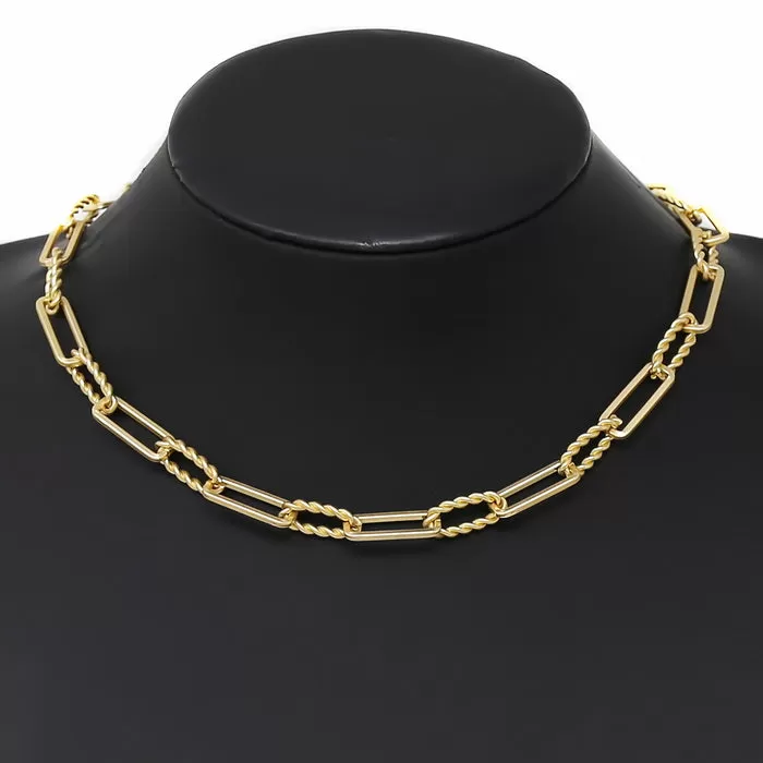 Basic Chain Short Necklace