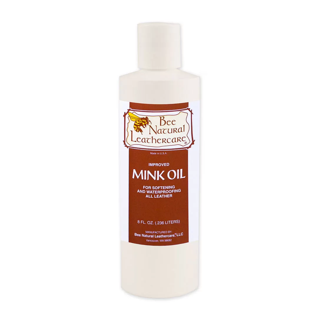 Bee Natural Leathercare Mink Oil Liquid