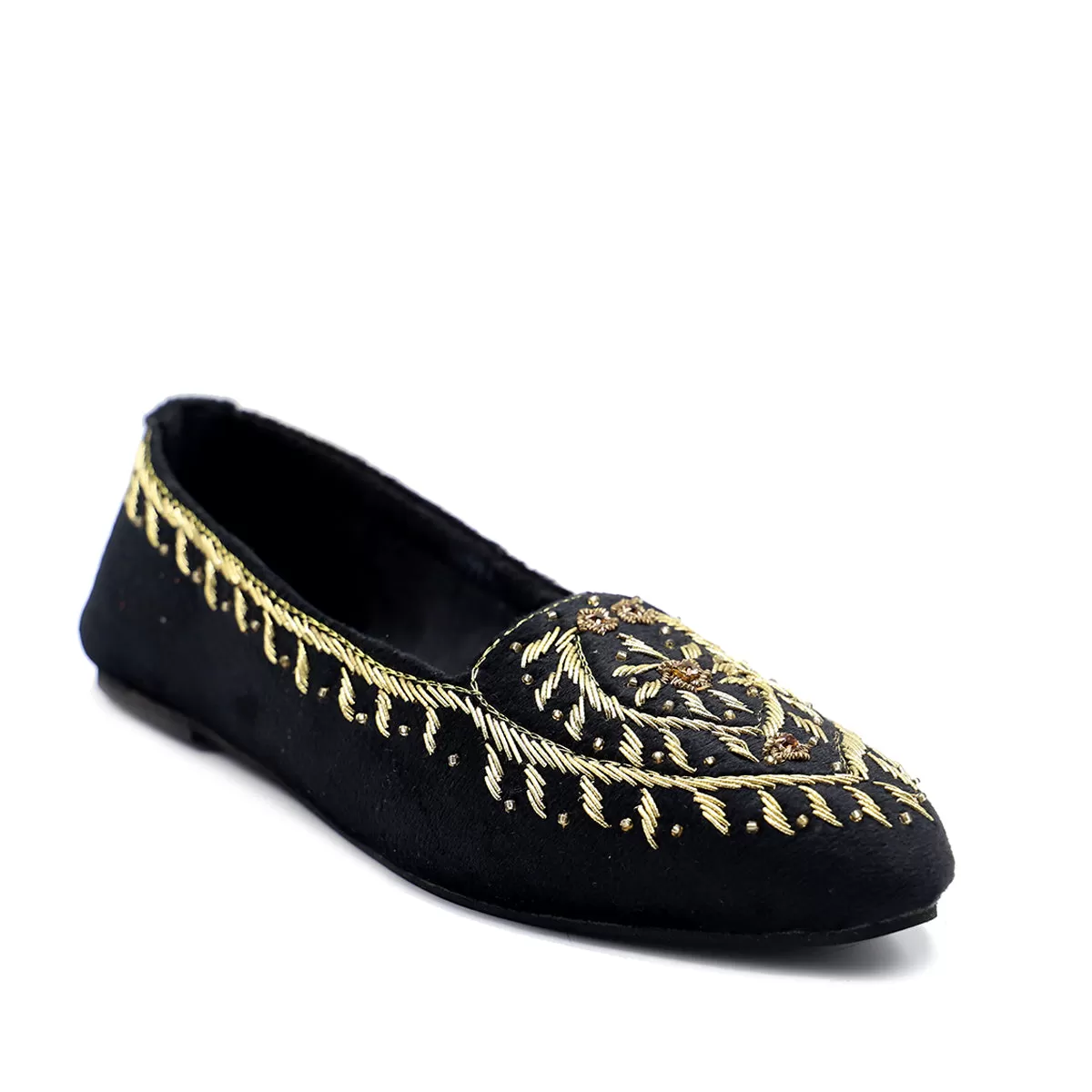 Black Ethnic Pumps 090780