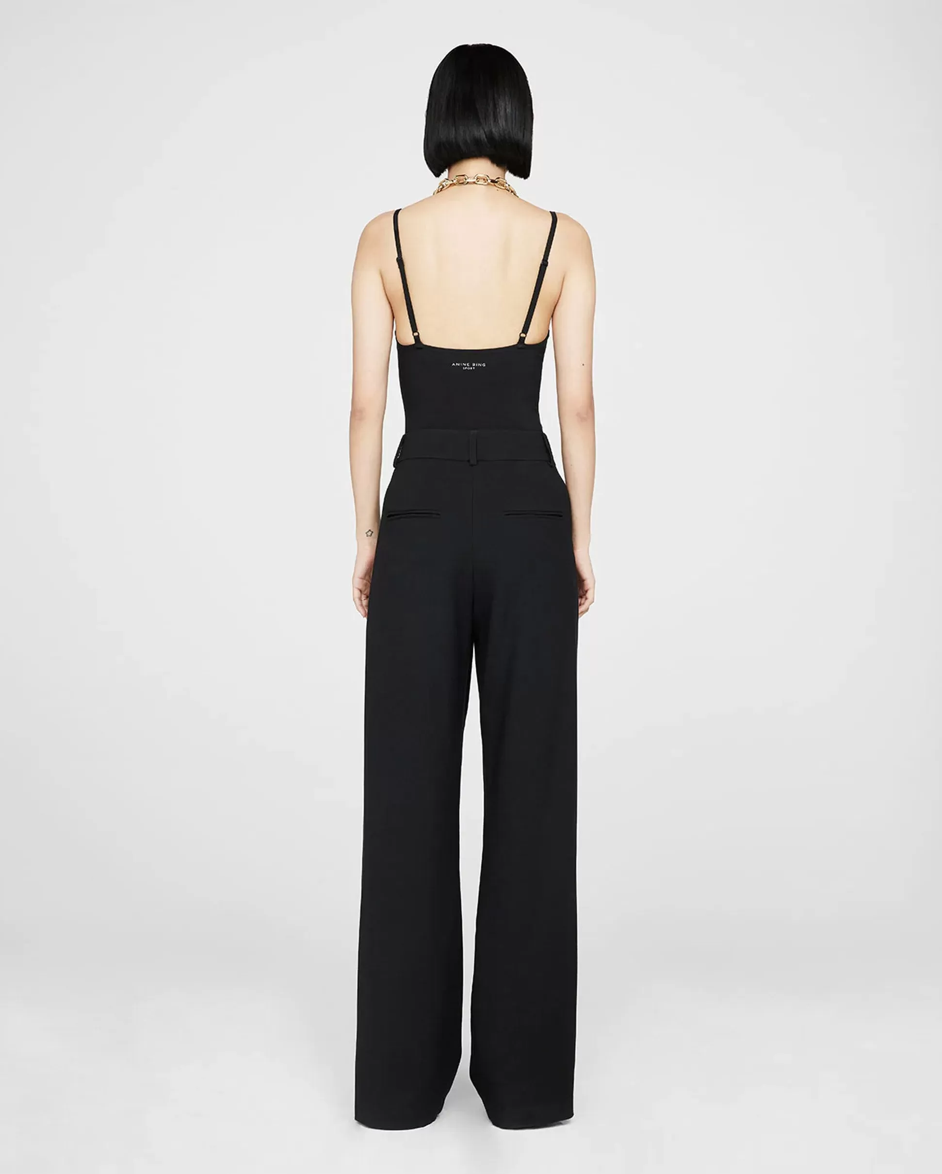 CARRIE PANT / BLACK TWILL