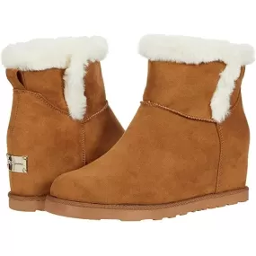 Cozy faux-fur trim faux suede juicy couture boots