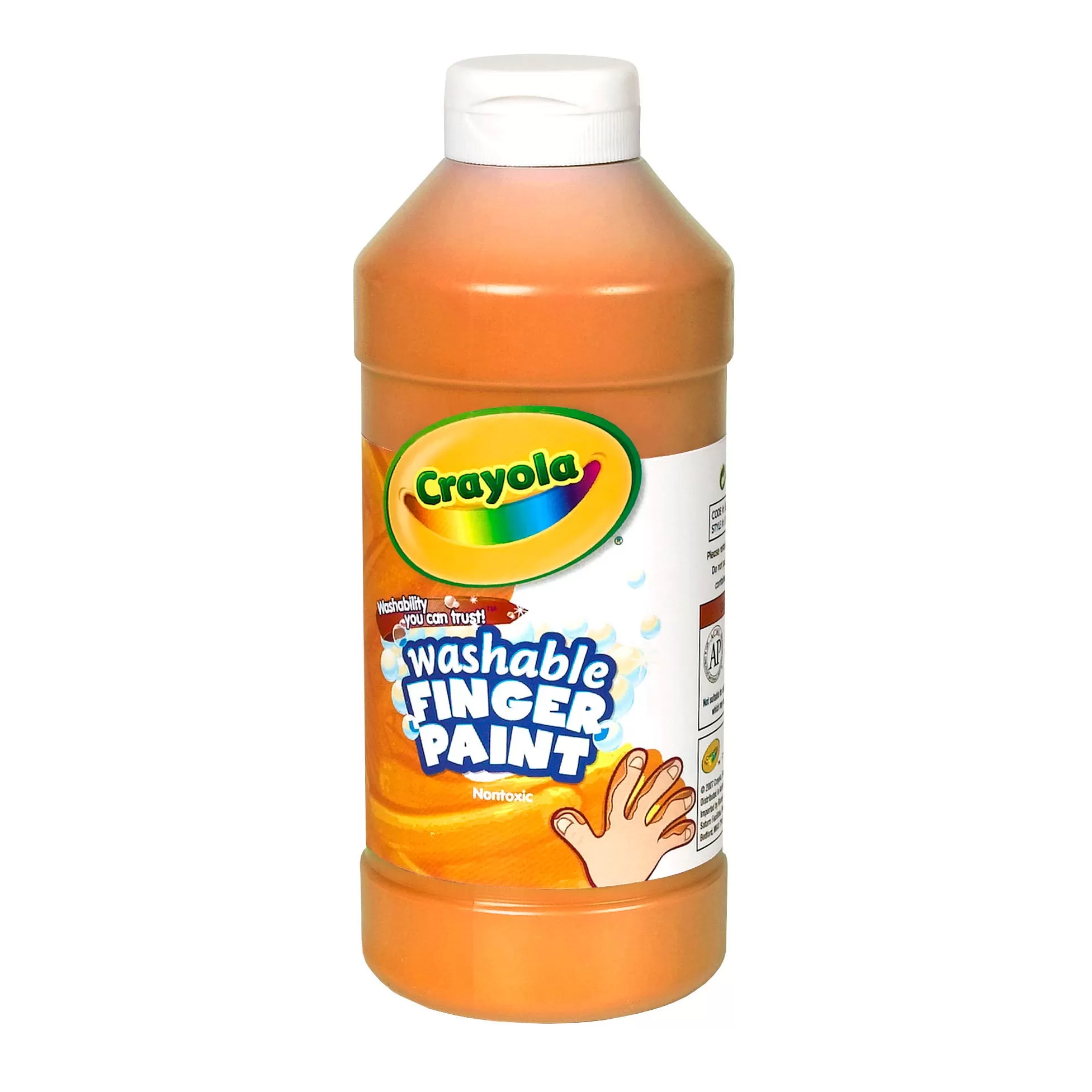 Crayola Washable Fingerpaint 16 Oz Orange