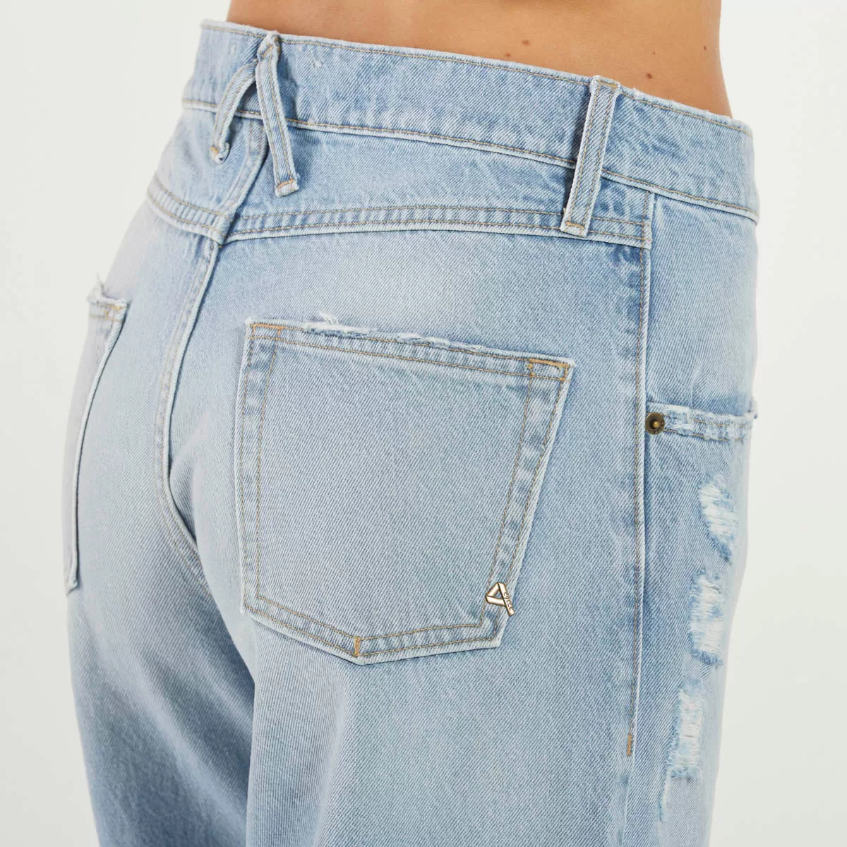 Cycle jeans aida crop sky blue