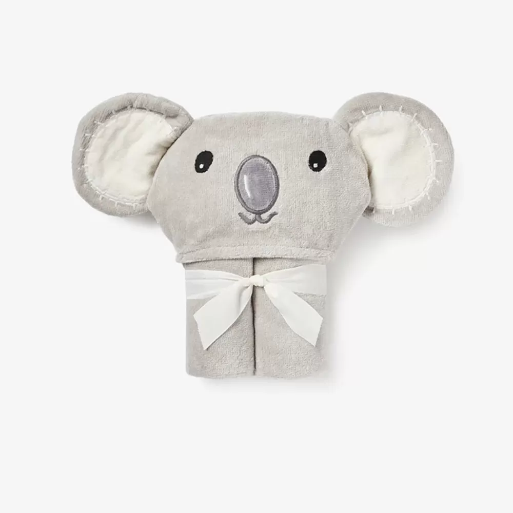 Elegant Baby Bath Wrap - Gray Koala