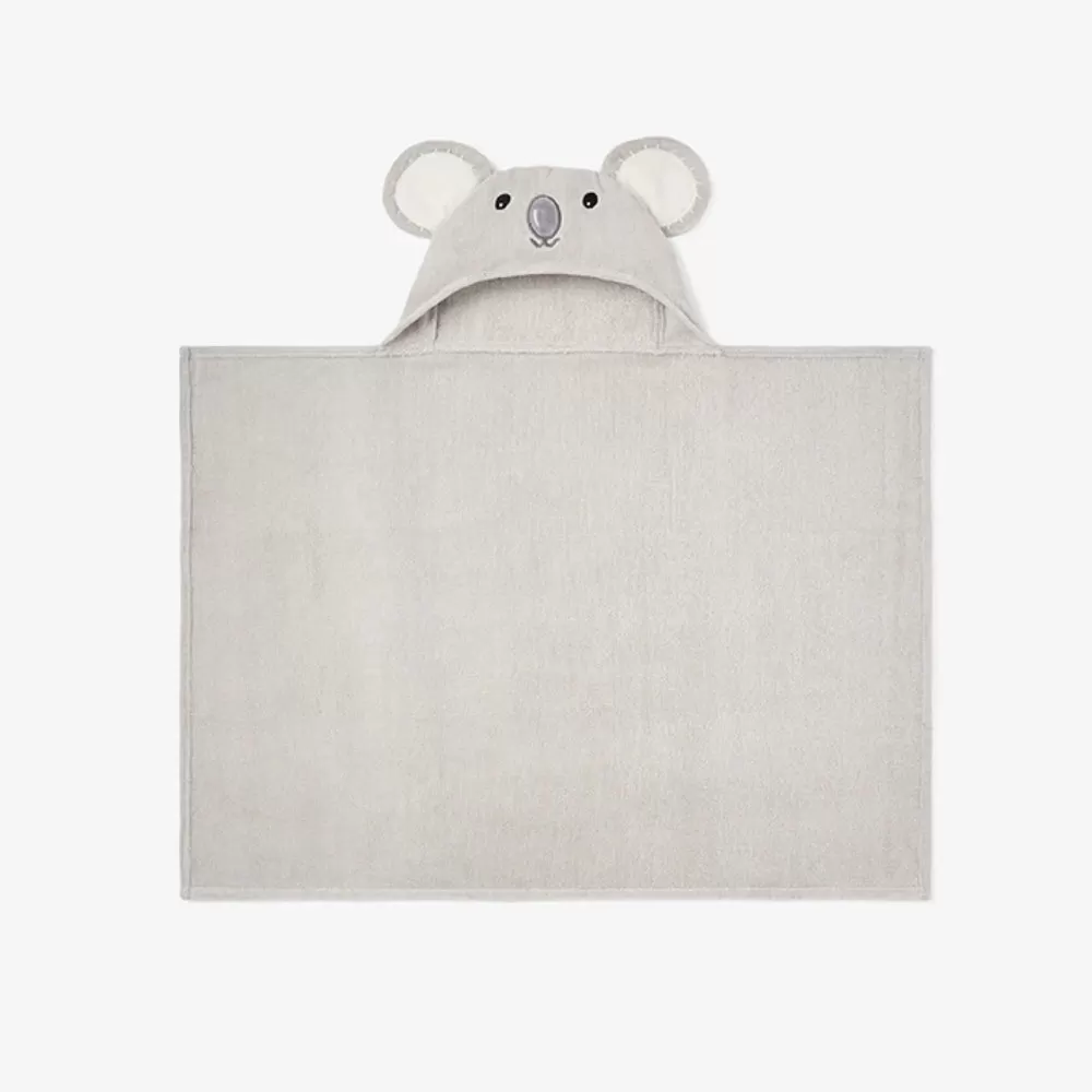 Elegant Baby Bath Wrap - Gray Koala