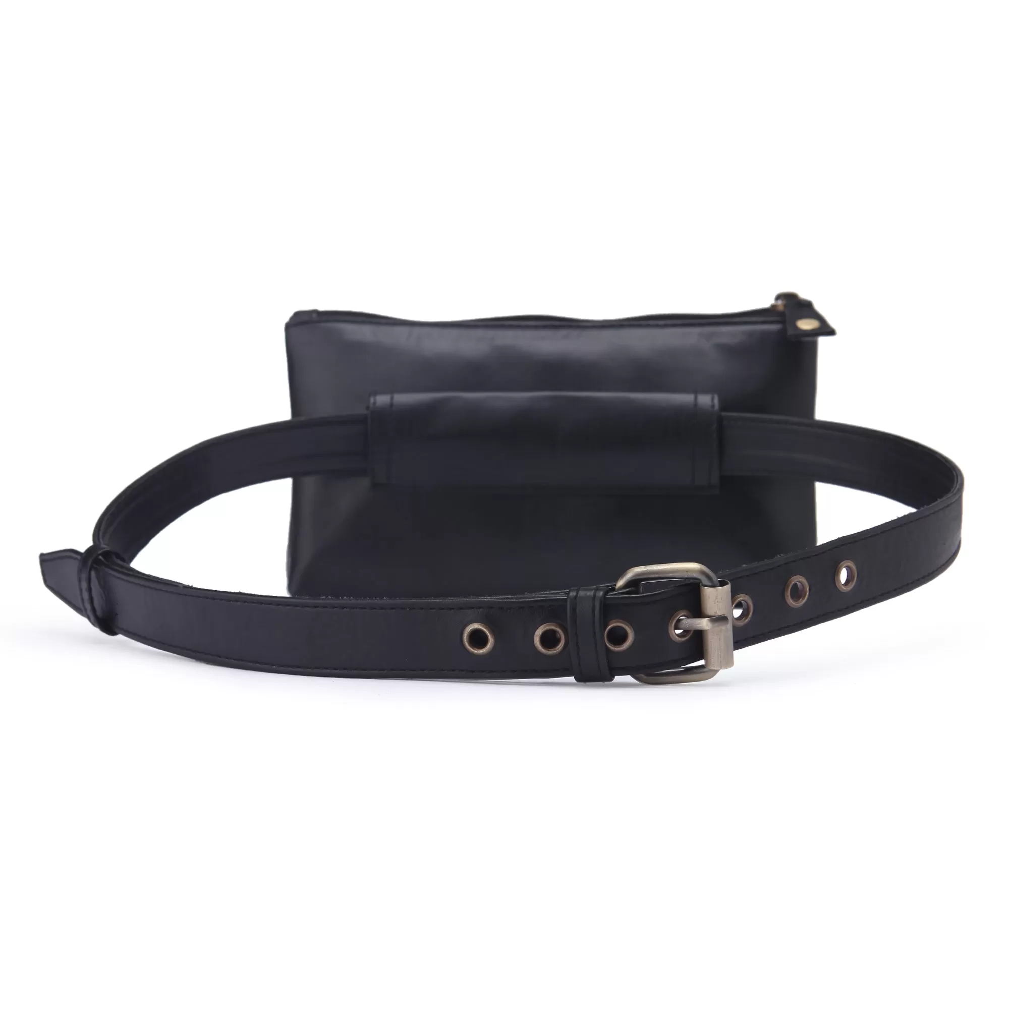 Evil Eye Embroidered waist belt bag for women