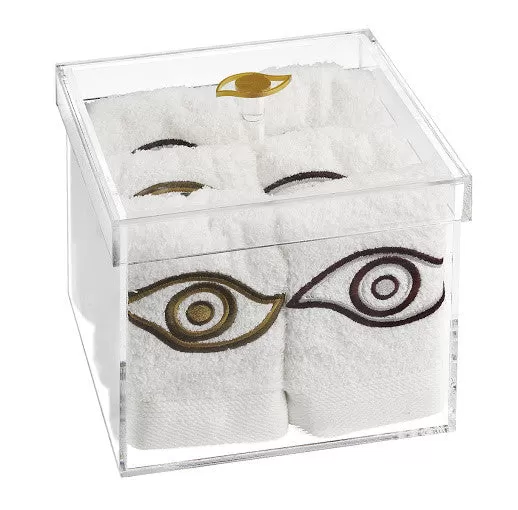 Eye Towels plexi box