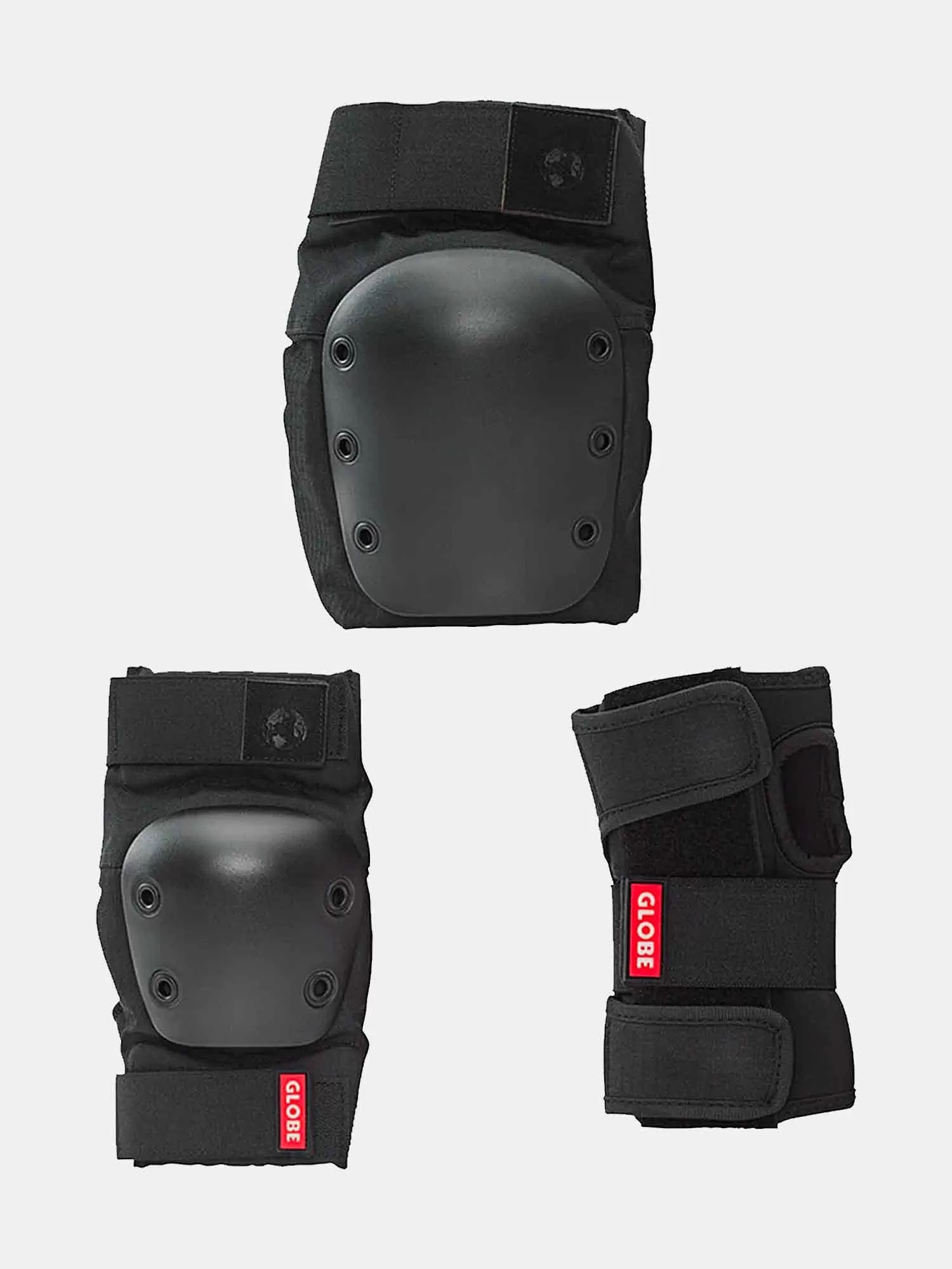 Globe Goodstock Pads (3 Set) - Matte Black