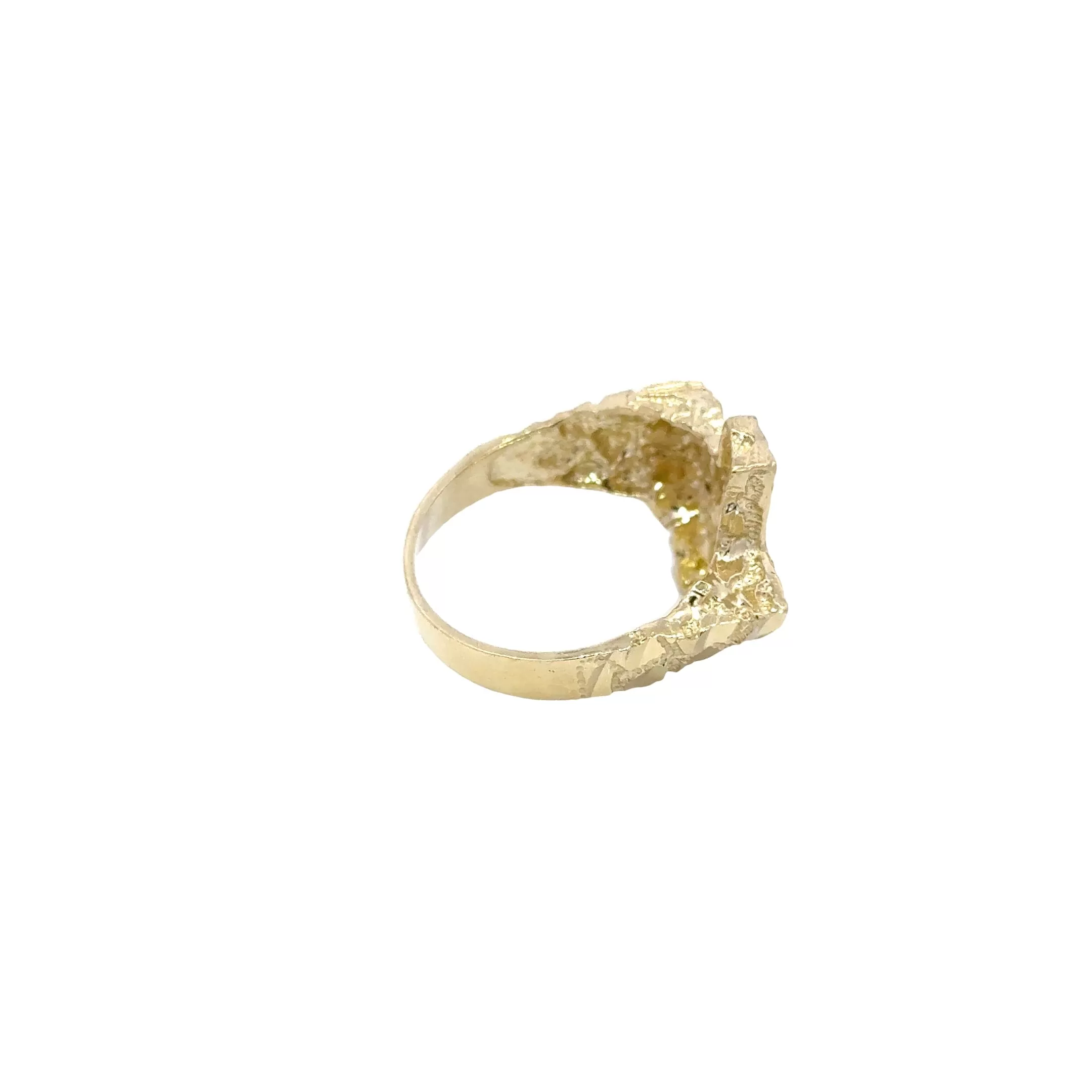 Gold Texas Nugget Ring