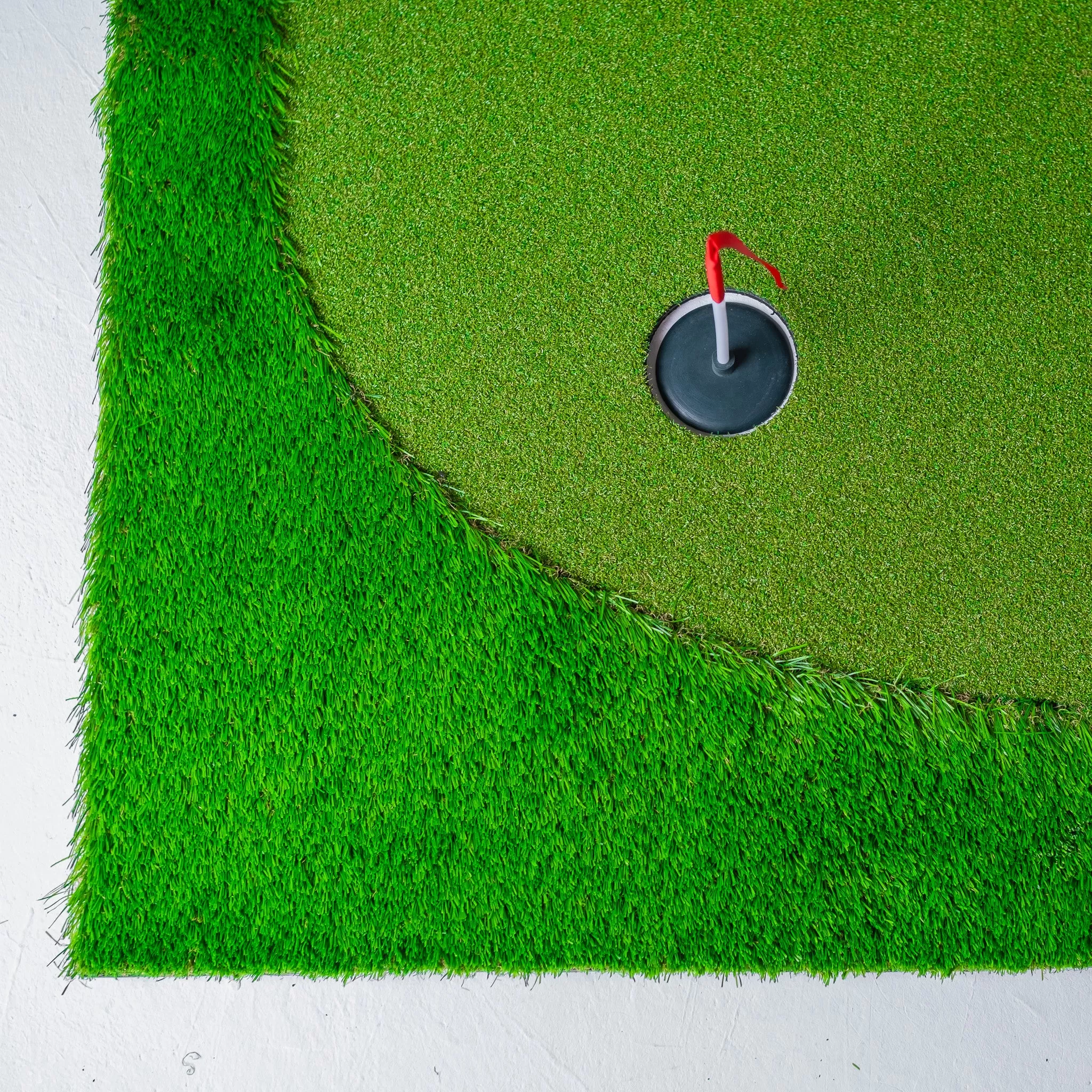 Golfbays Artificial Turf Two Hole 150 x 350cm Putting Green