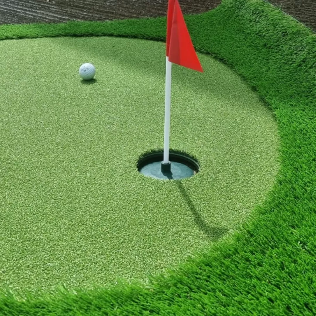 Golfbays Artificial Turf Two Hole 150 x 350cm Putting Green