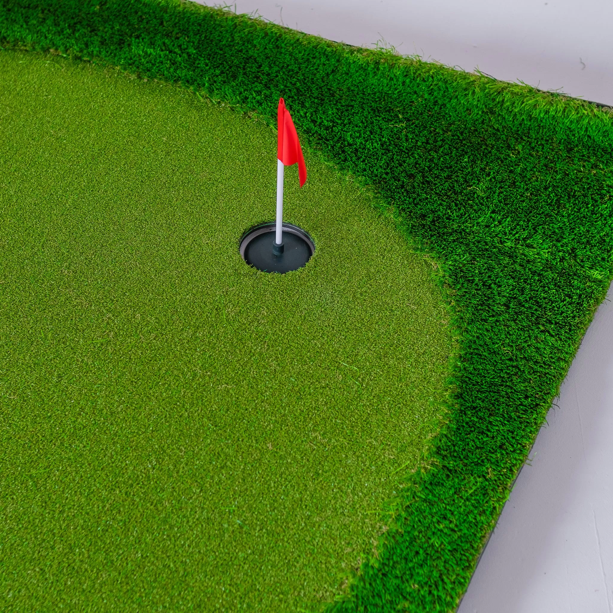 Golfbays Artificial Turf Two Hole 150 x 350cm Putting Green