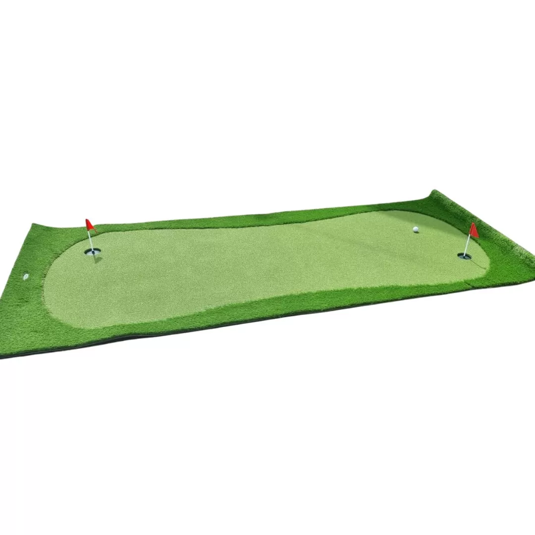 Golfbays Artificial Turf Two Hole 150 x 350cm Putting Green