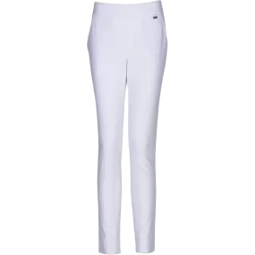 Greg Norman ML75 Ladies Pull-On Stretch Pants - White