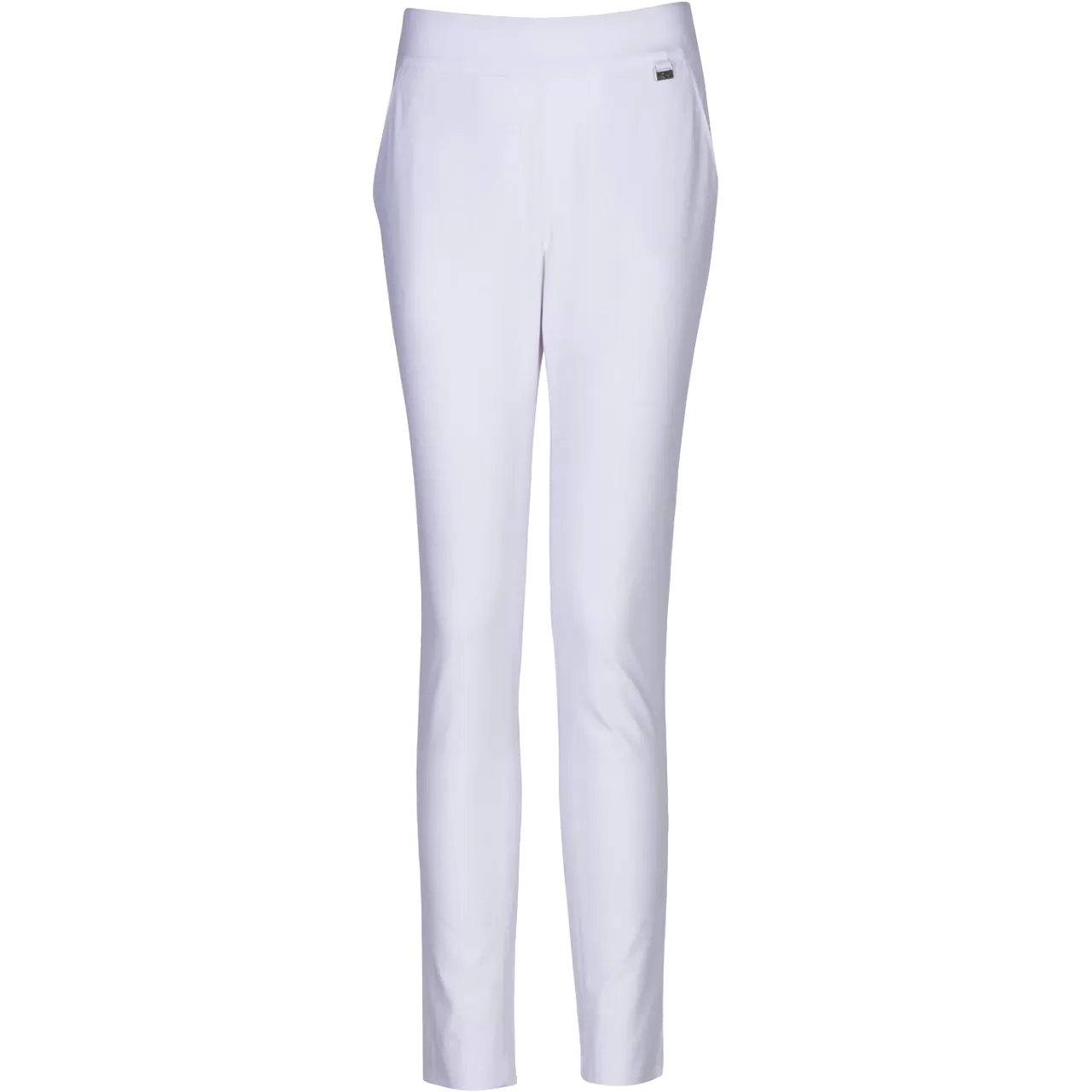 Greg Norman ML75 Ladies Pull-On Stretch Pants - White