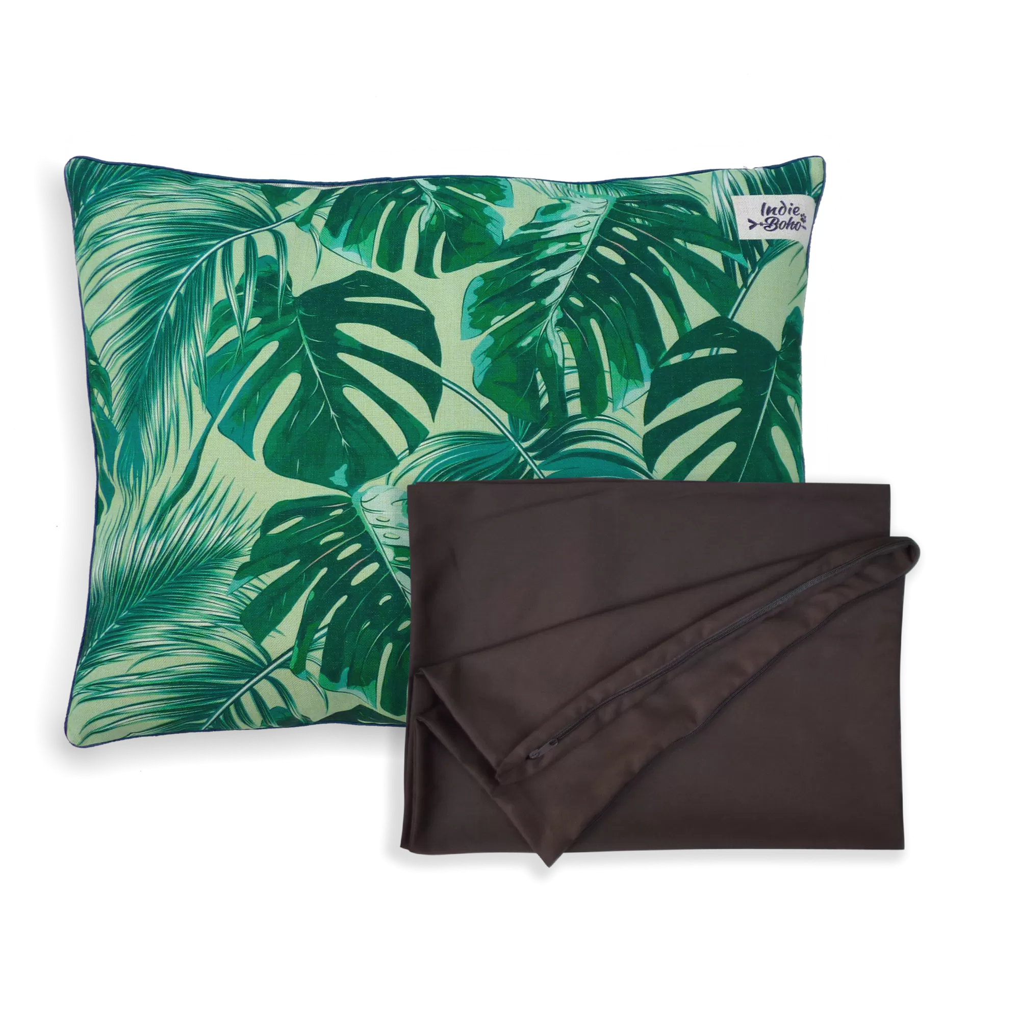 Indie ECO Pet Bed - Tropical Leaves