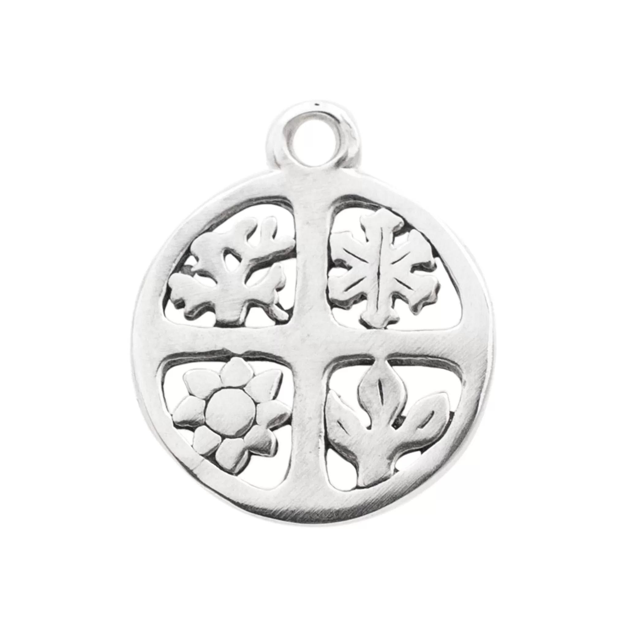 James Avery 925 Sterling Silver Four Seasons Charm Pendant