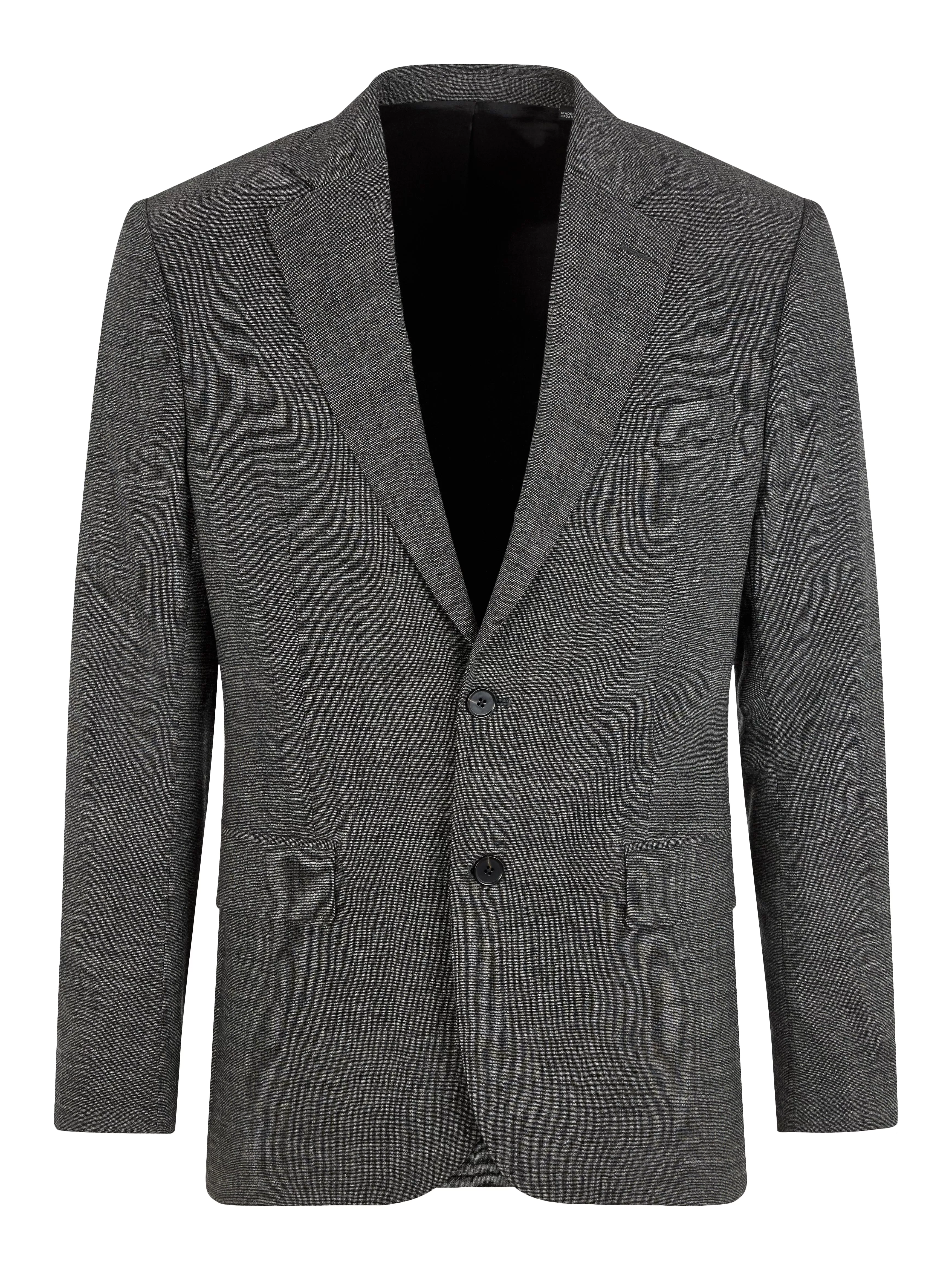 J.Lindeberg Mens Donnie Texture 2-Tone Blazer - BLACK