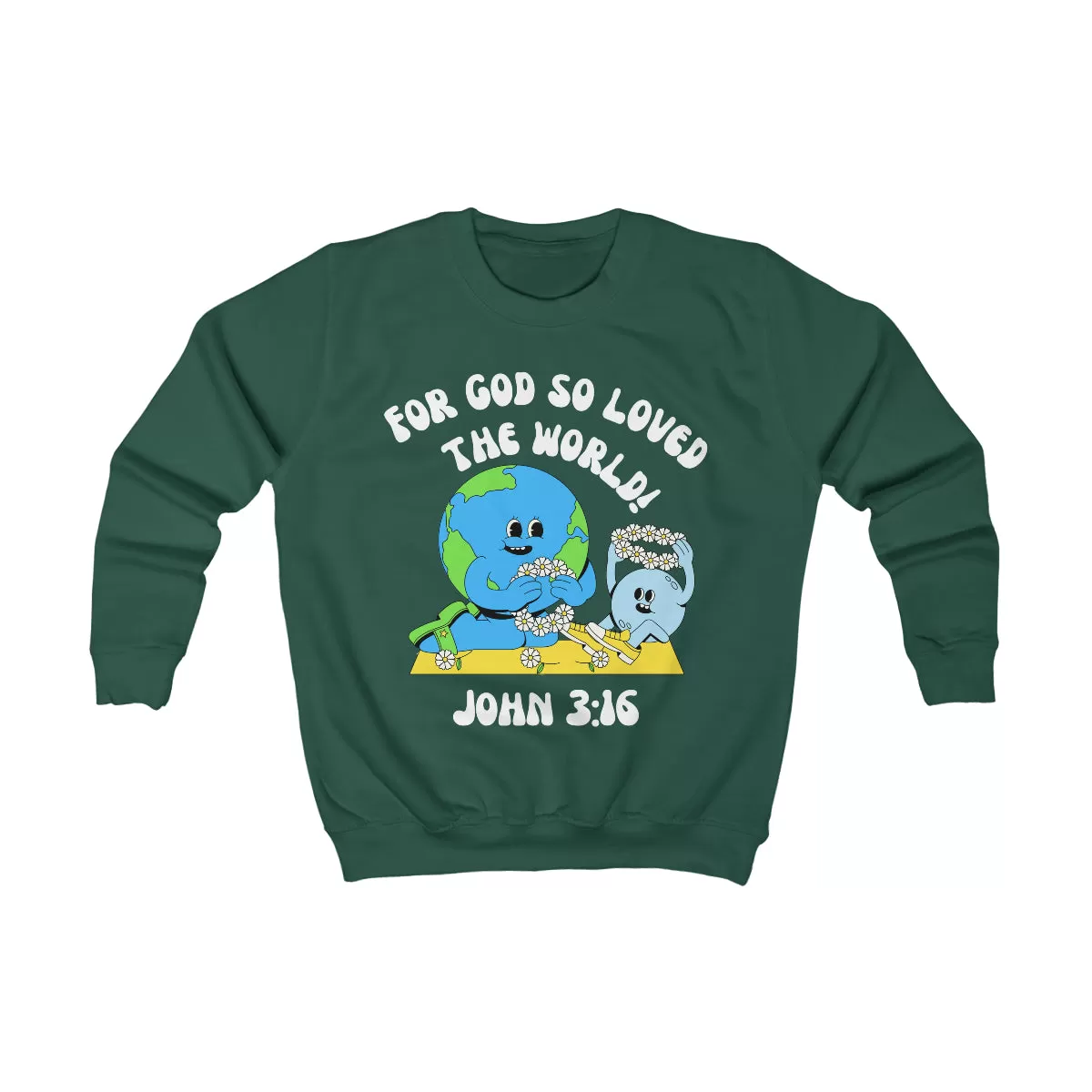 KIDS SIZE // John 3:16 Sweatshirt