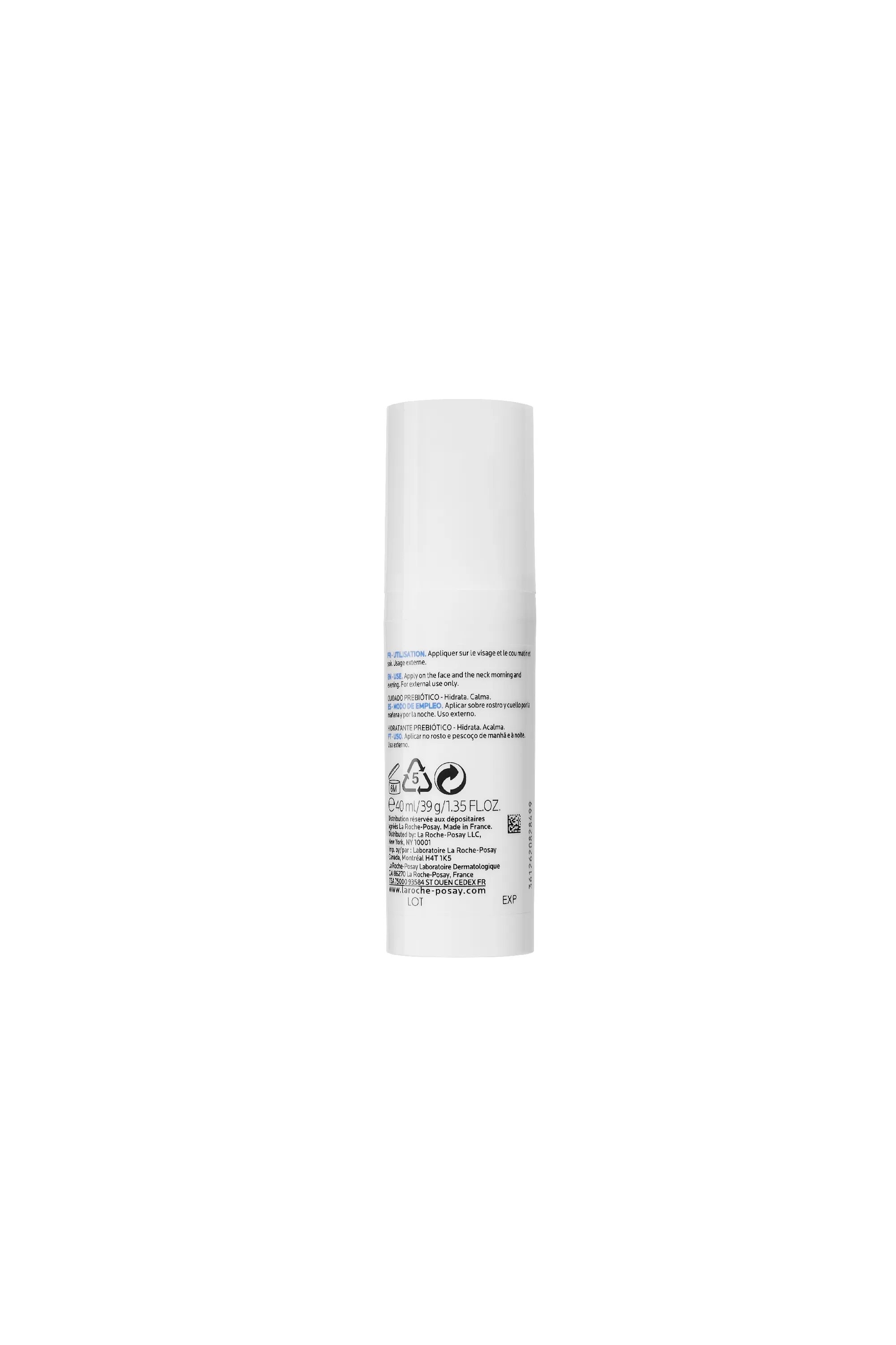 La Roche-Posay Toleriane Sensitive Fluid Moisturiser 40ml