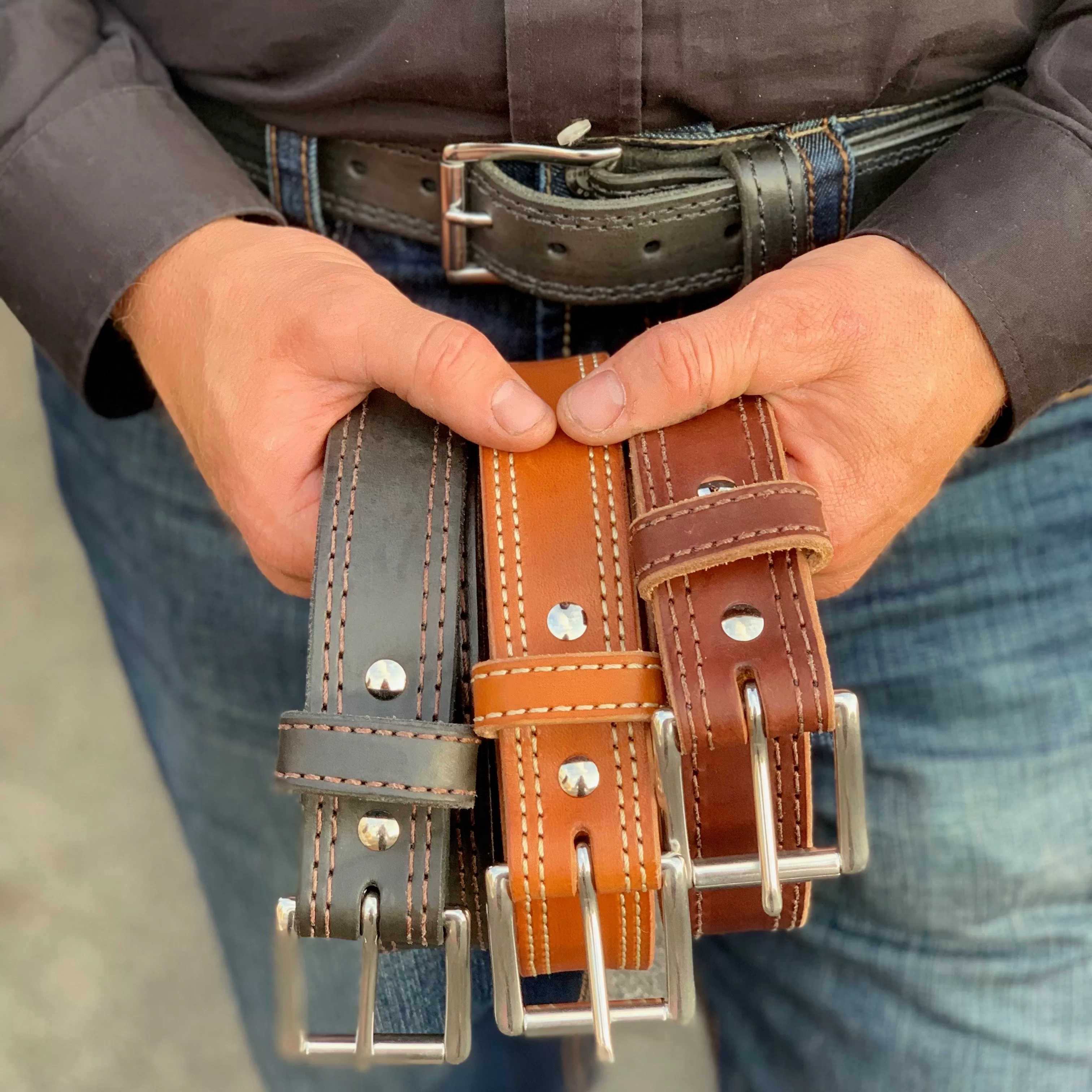 Leather Belt- The Original Jean Belt