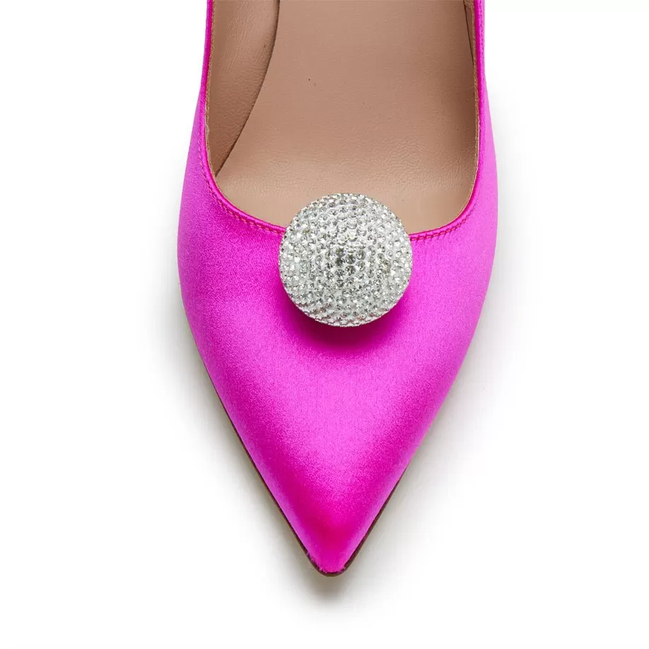 LELE X SJP CRYSTAL PAVE SHOE CLIPS