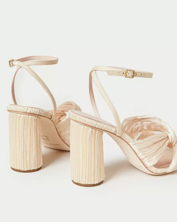 LOEFFLER RANDALL Reed Almond Pleated Twist Heel