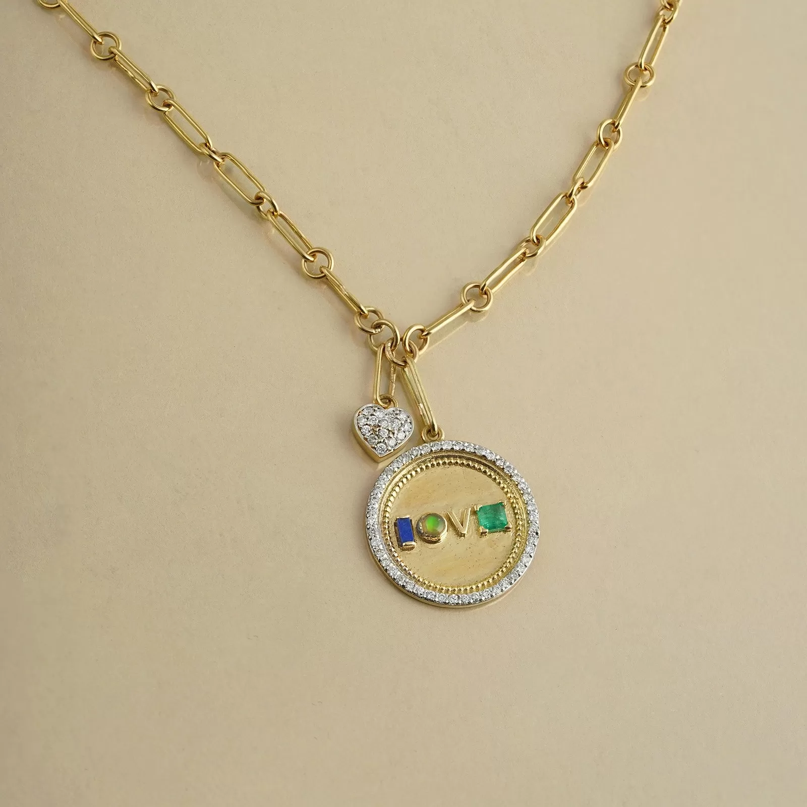 Love Medallion Necklace