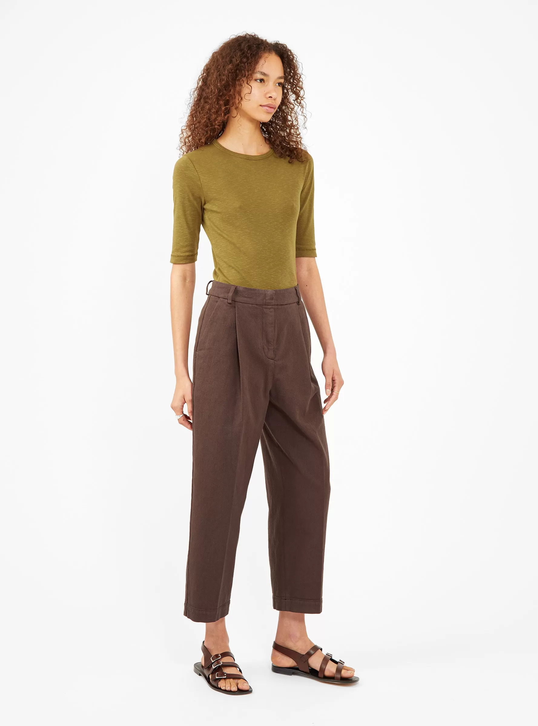 Market Trousers Brown