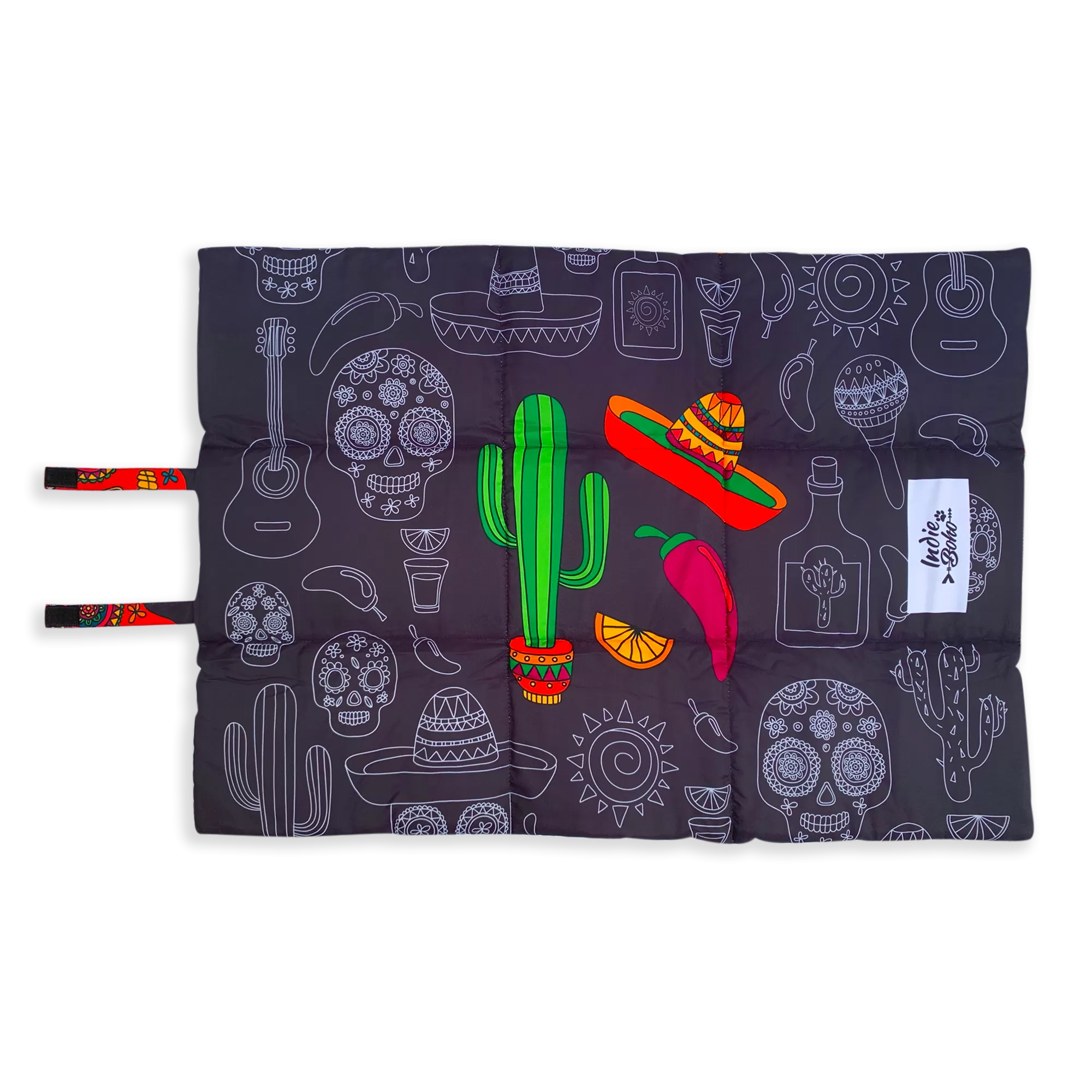 Mexican Skulls Travel Mat