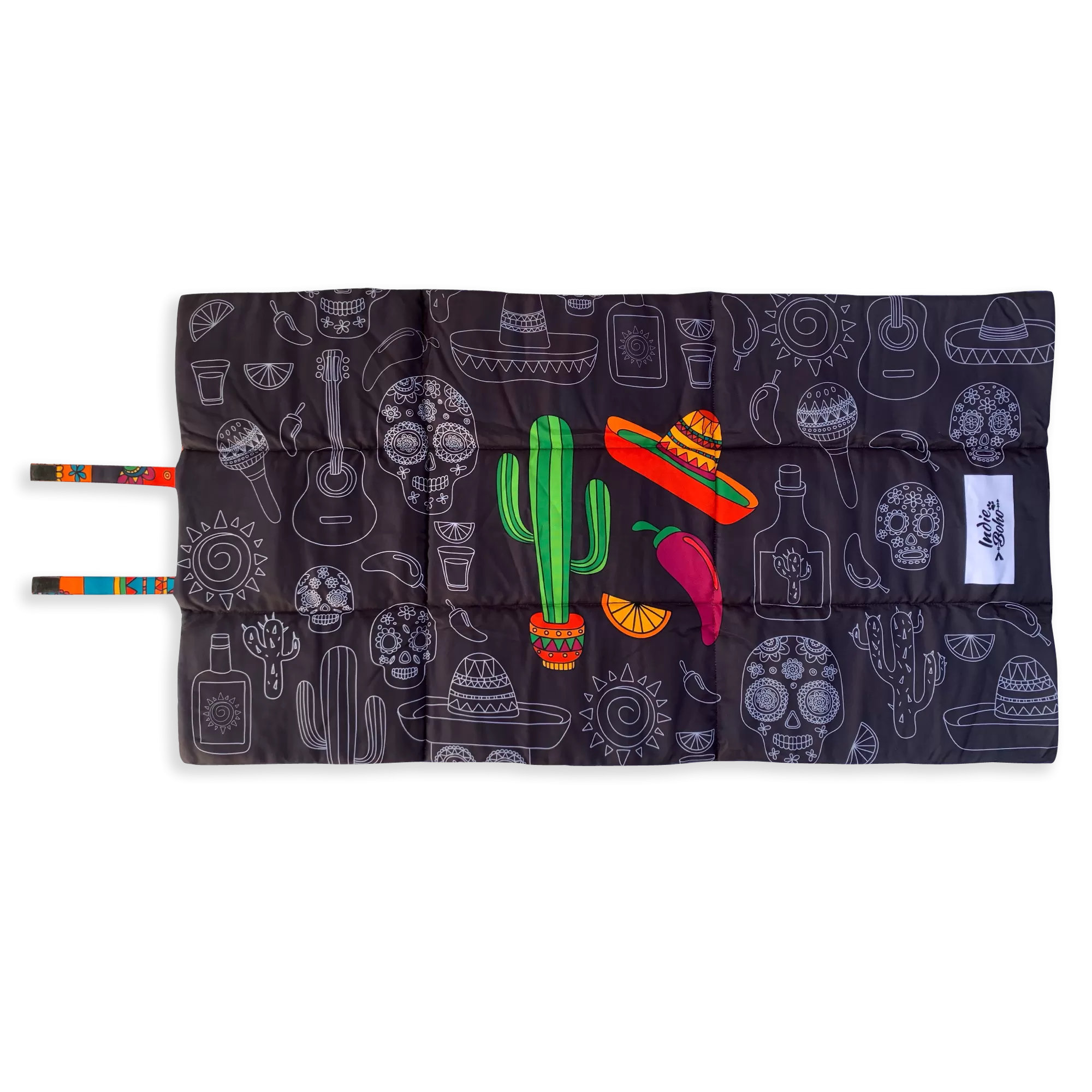 Mexican Skulls Travel Mat