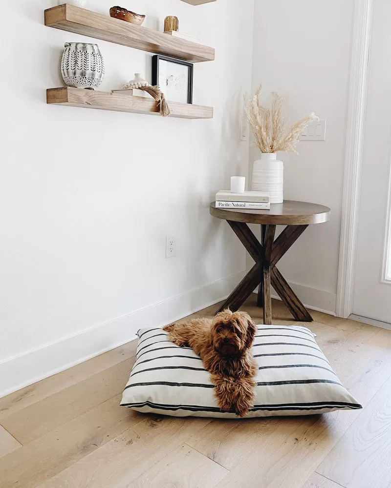 Modern Stripe Dog Bed