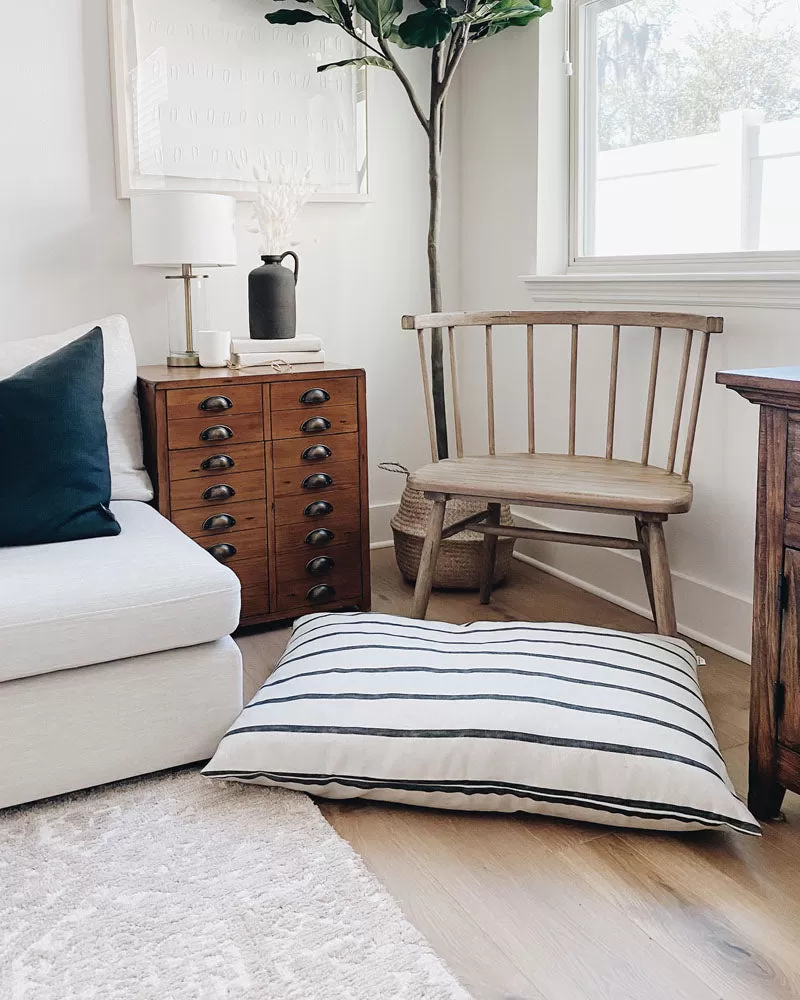 Modern Stripe Dog Bed