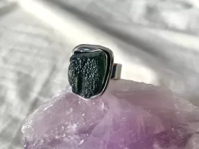 Moldavite Brea Rings - Freeform